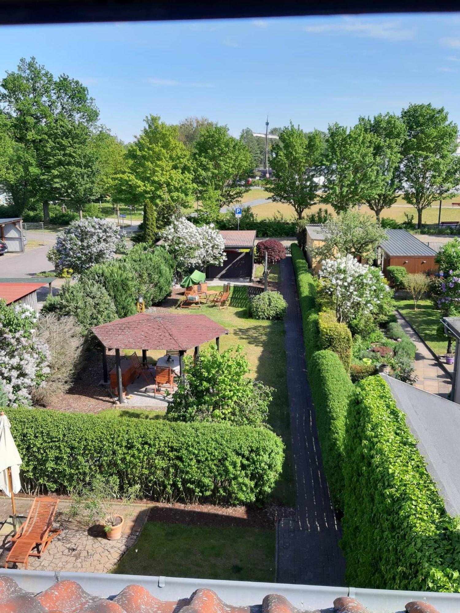 Ferienwohnung Am Ueckerpark Ueckermünde Buitenkant foto