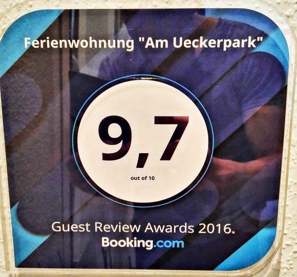 Ferienwohnung Am Ueckerpark Ueckermünde Buitenkant foto