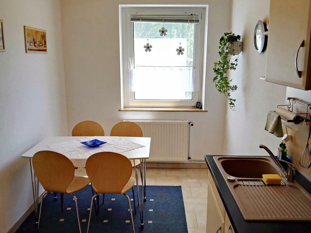 Ferienwohnung Am Ueckerpark Ueckermünde Buitenkant foto